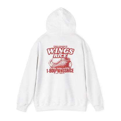 The Famous Wings & Rice Unisex Heavy Blend Hoodie Pullover