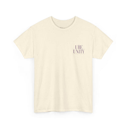 The Ube Unity Botanic Fruit Paint Unisex Heavy Cotton Tee