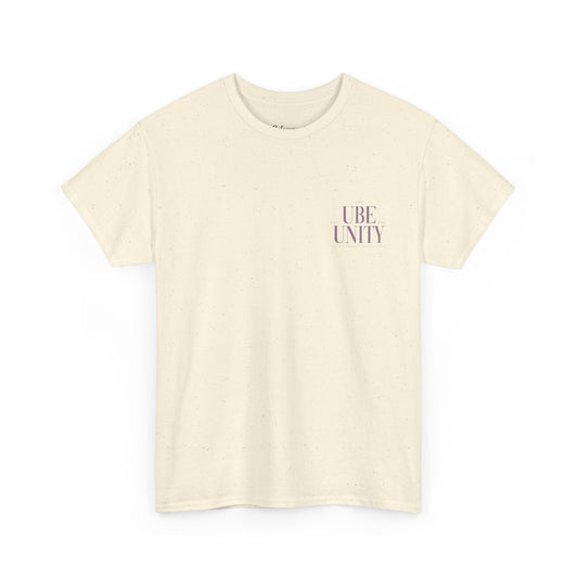 The Ube Unity Botanic Fruit Paint Unisex Heavy Cotton Tee