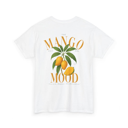 The Mango Mood  Botanic Fruit Paint Unisex Heavy Cotton Tee