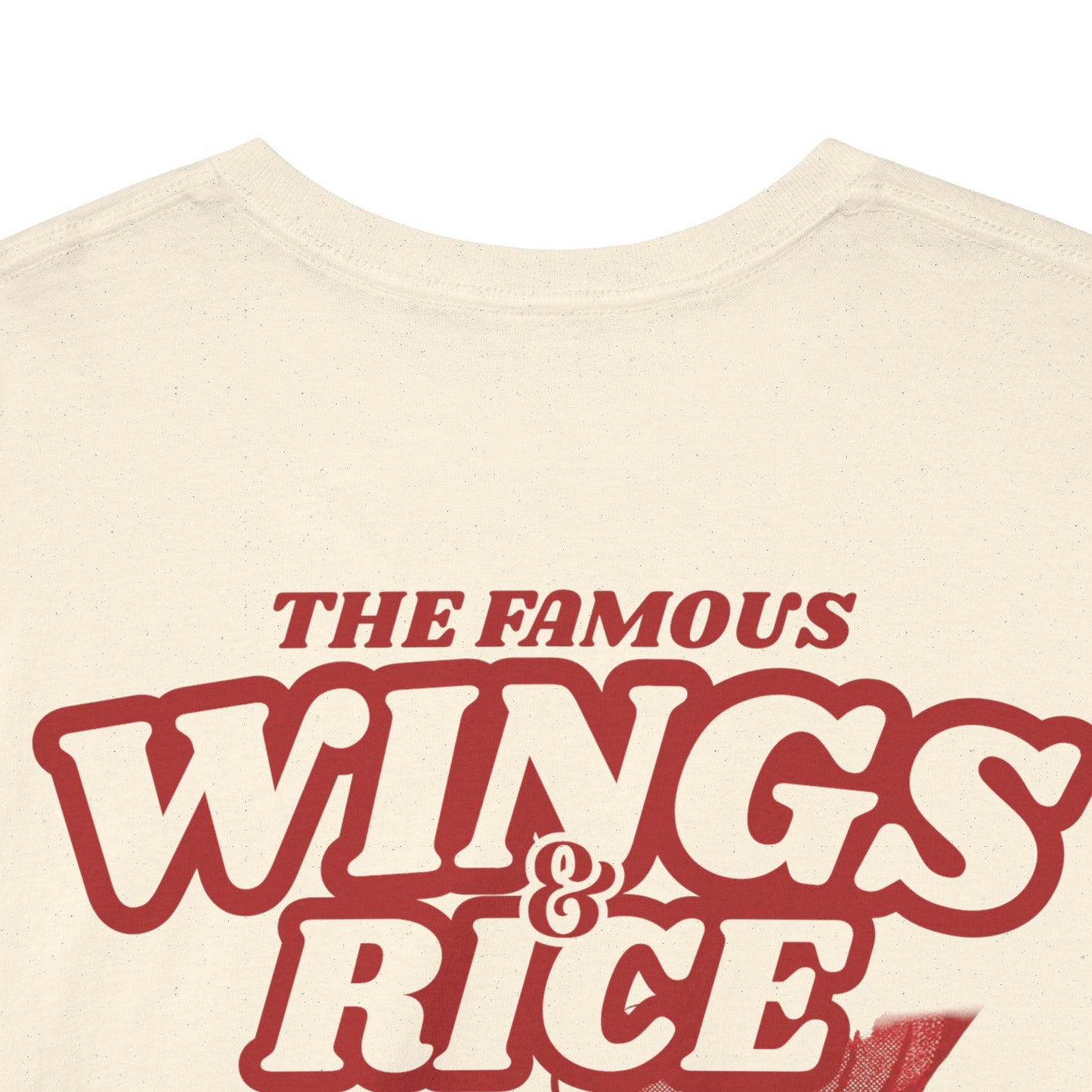 The Famous Wings & Rice Unisex Heavy Cotton Tee