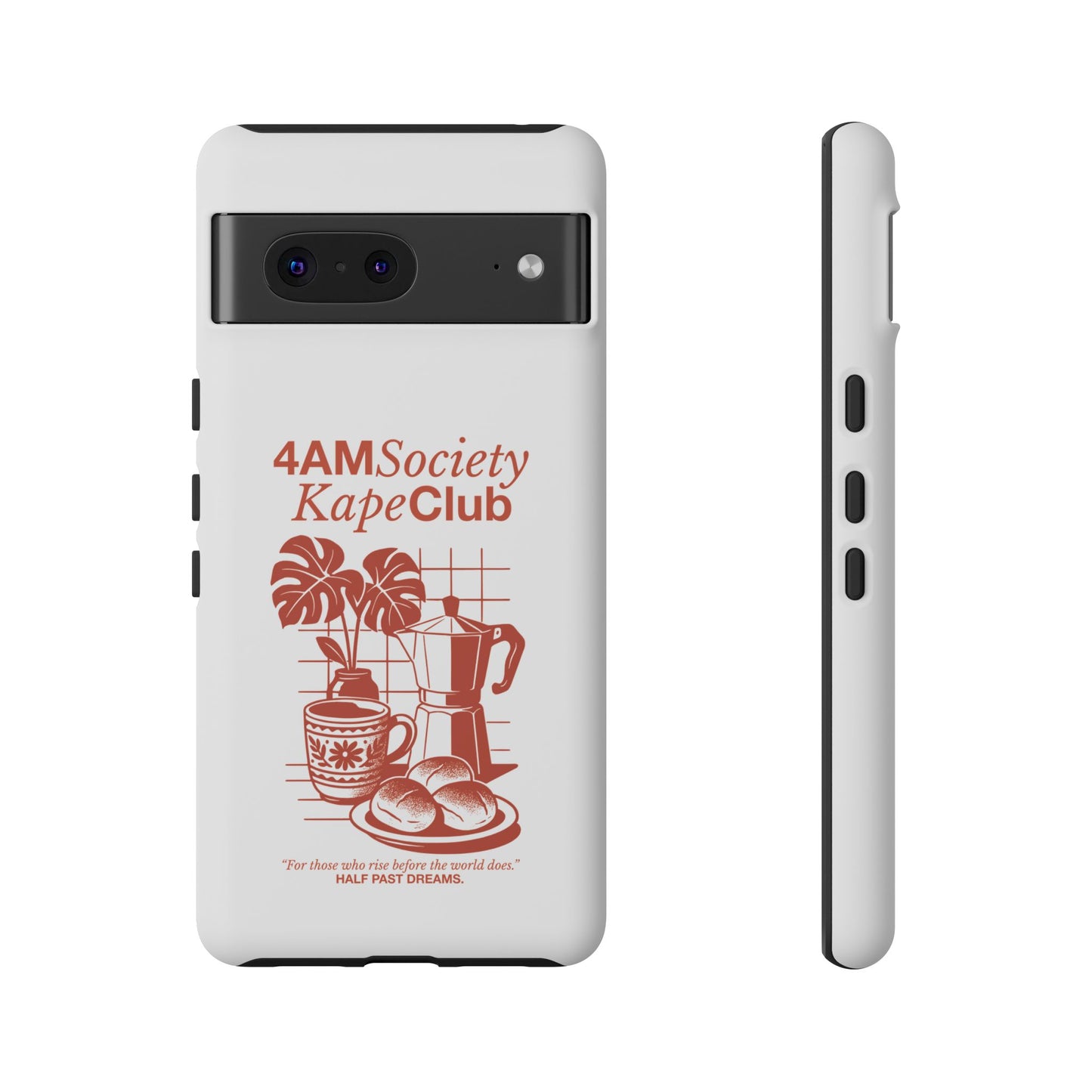 4AM Society Kape Club Tough Phone Cases