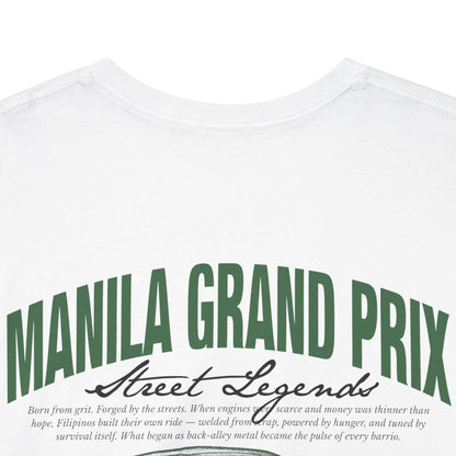 Manila Grand Prix Street Legend Tricylce Unisex Heavy Cotton Tee