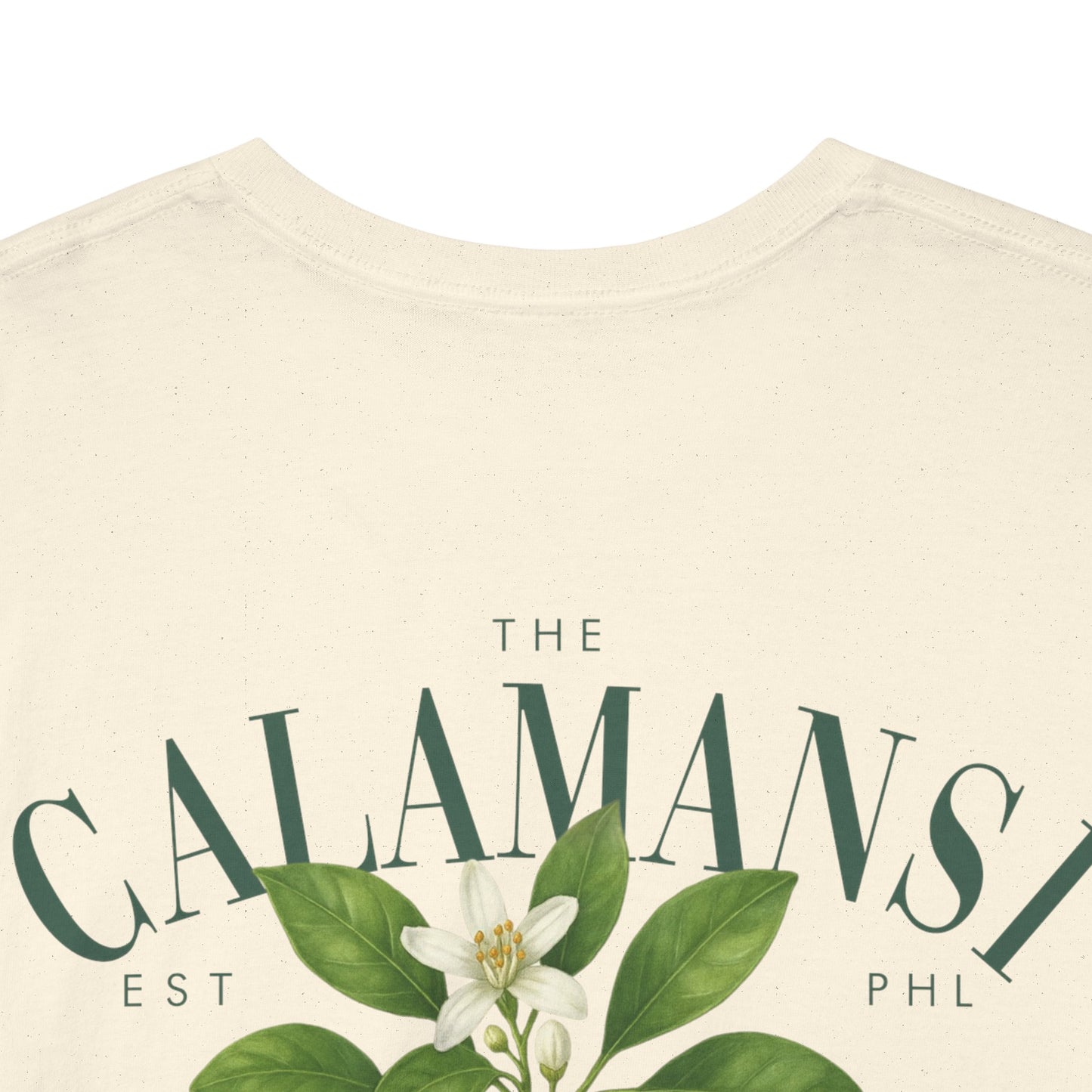 The Calamansi Club Botanic Fruit Paint Unisex Heavy Cotton Tee