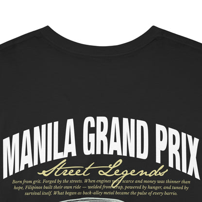 Manila Grand Prix Street Legend Tricylce Unisex Heavy Cotton Tee