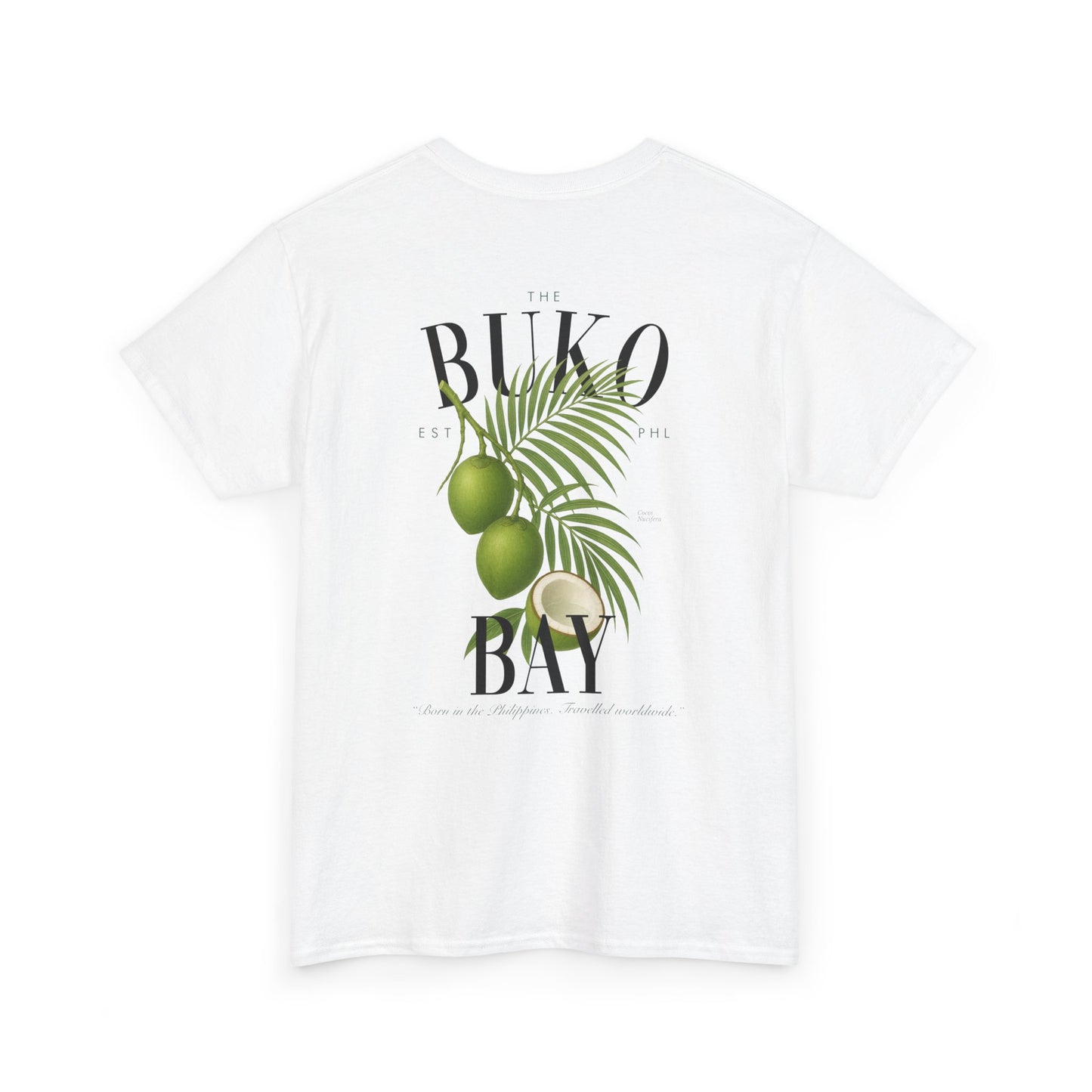 The Buko Bay Botanic Fruit Paint Unisex Heavy Cotton Tee