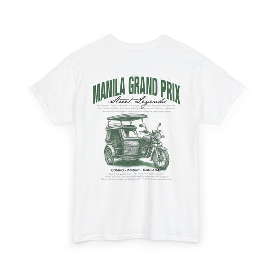 Manila Grand Prix Street Legend Tricylce Unisex Heavy Cotton Tee