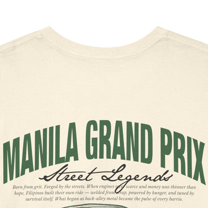 Manila Grand Prix Street Legend Tricylce Unisex Heavy Cotton Tee