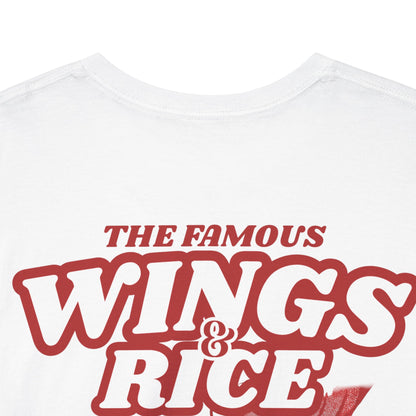 The Famous Wings & Rice Unisex Heavy Cotton Tee