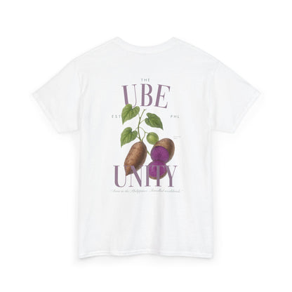 The Ube Unity Botanic Fruit Paint Unisex Heavy Cotton Tee
