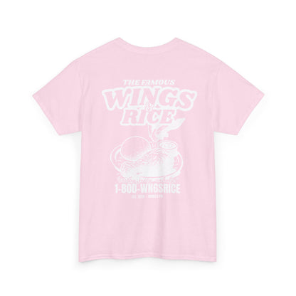 The Famous Wings & Rice Unisex Heavy Cotton Tee