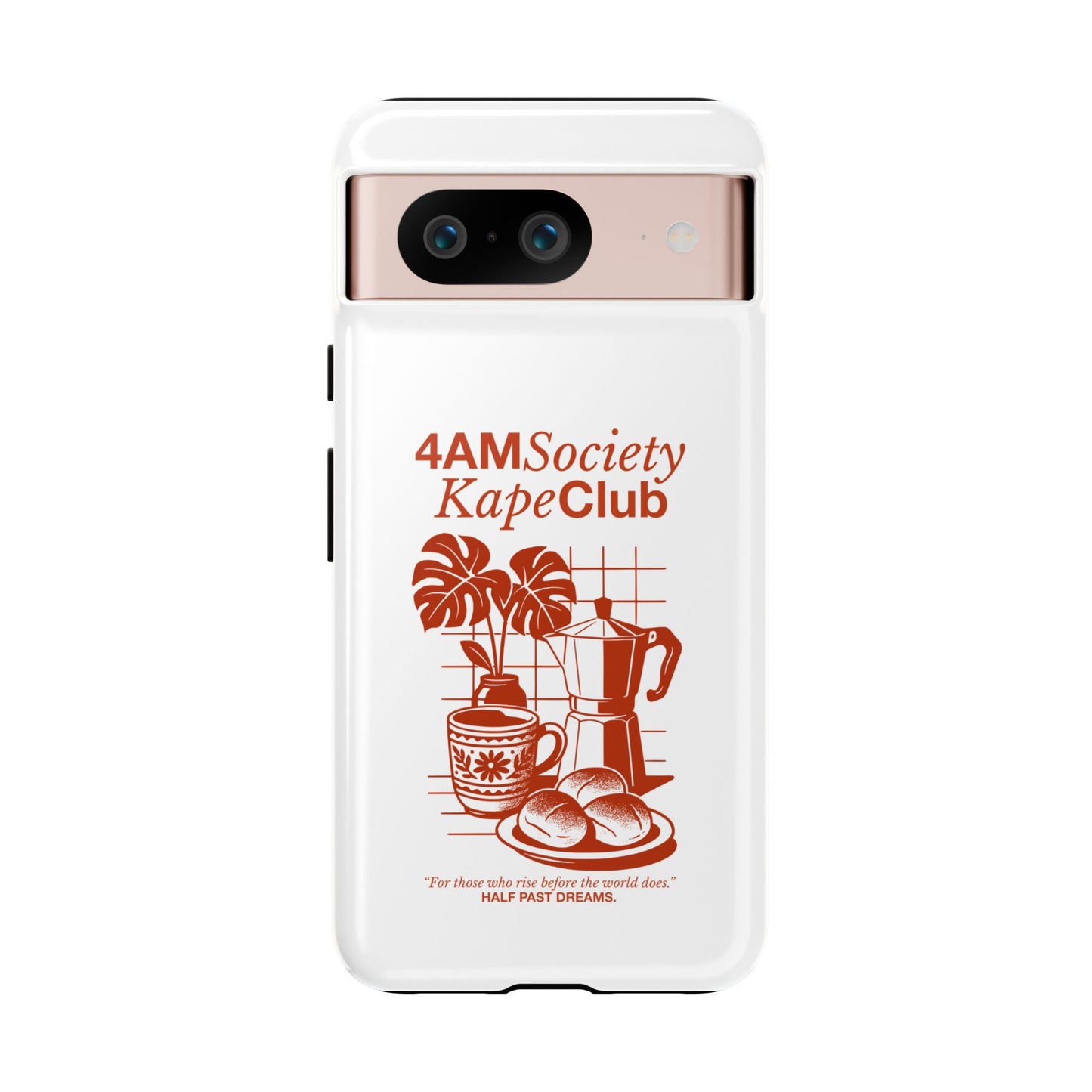 4AM Society Kape Club Tough Phone Cases