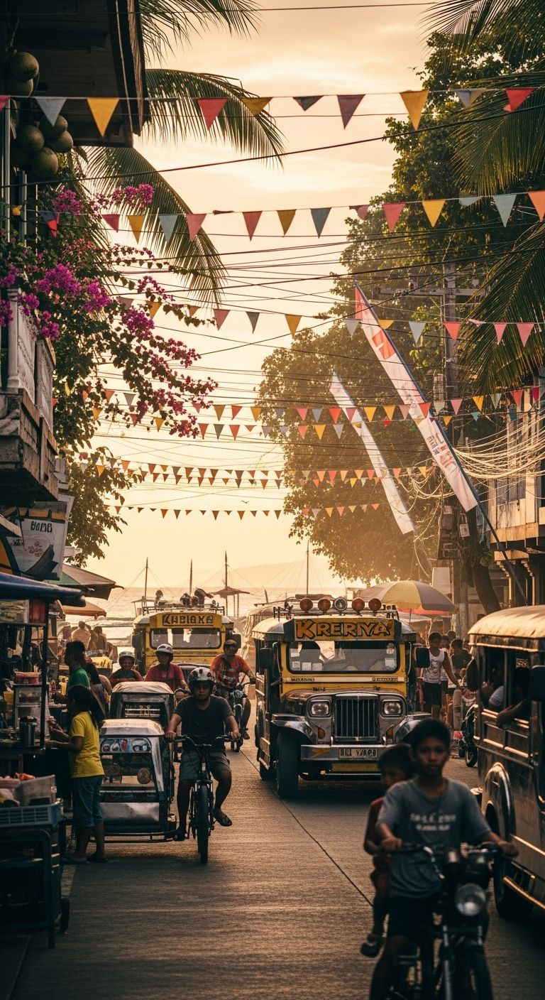 The streets of manila chaotic but organaized